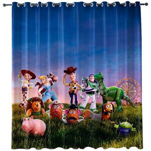 Unbranded (Style D, 100*270cm) Story Toy Cartoon Boys Girls Home Bedroom Blackout Curtains Unbranded (Style D, 100*270cm) Story Toy Cartoon Boys Girls Home Bedroom Blackout Curtains