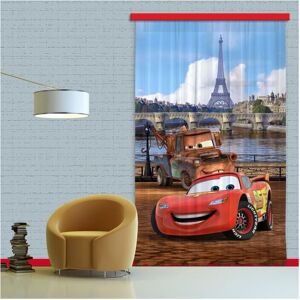 Curtains Cars in Paris Disney-Blackout: 140x245 cm Curtains Cars in Paris Disney-Blackout: 140x245 cm