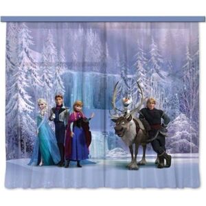 Sheer Curtain - Disney - Frozen - White - Synthetic - 180x160 cm Sheer Curtain - Disney - Frozen - White - Synthetic - 180x160 cm