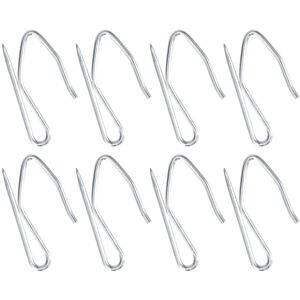 iplusmile 100 Pcs Metal Curtain Hooks Hanging Hooks Hanger For Window Curtain iplusmile 100 Pcs Metal Curtain Hooks Hanging Hooks Hanger For Window Curtain