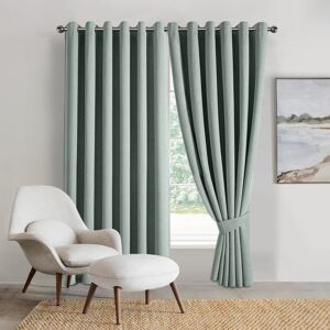 Moonlight Bedding Limited (Sage Green Linen, 66" x 72") Thermal Insulated Curtains Ringtop Eyelet Velvet C Moonlight Bedding Limited (Sage Green Linen, 66" x 72") Thermal Insulated Curtains Ringtop Eyelet Velvet C