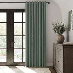 Imperial Rooms (66" x 84"- 168cm x 213cm-(Single Panel Door Curtain), Sage Green Blackout) Insu Imperial Rooms (66" x 84"- 168cm x 213cm-(Single Panel Door Curtain), Sage Green Blackout) Insu