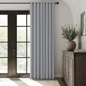 Imperial Rooms (66" x 84"- 168cm x 213cm-(Single Panel Door Curtain), Silver Blackout) Insulate Imperial Rooms (66" x 84"- 168cm x 213cm-(Single Panel Door Curtain), Silver Blackout) Insulate