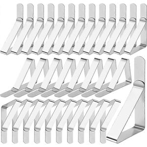 Unbranded Almi Tablecloth Clips, 30 Pieces Stainless Steel Tablecloth Clips, Home Decor Gi Unbranded Almi Tablecloth Clips, 30 Pieces Stainless Steel Tablecloth Clips, Home Decor Gi