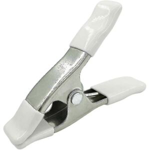 Unbranded Professional High Carbon Steel Anti-Slip Spring Clamp (White) Heavy Duty Backdro Unbranded Professional High Carbon Steel Anti-Slip Spring Clamp (White) Heavy Duty Backdro