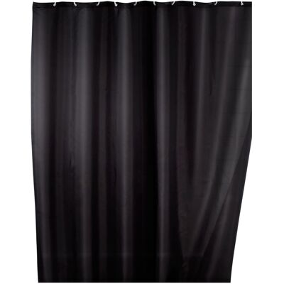 Wenko 20043100 Shower Curtain Textile Anti-Mould 180 x 200 cm Black Wenko 20043100 Shower Curtain Textile Anti-Mould 180 x 200 cm Black