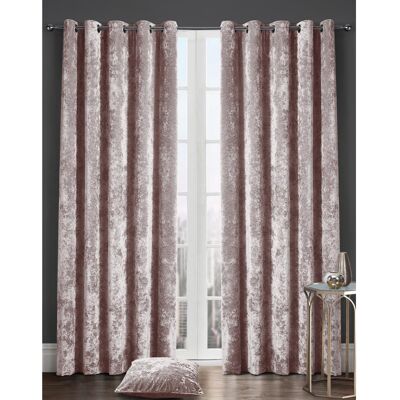 Kampala Hill - Crushed Velvet - Pink Kampala Hill - Crushed Velvet - Pink