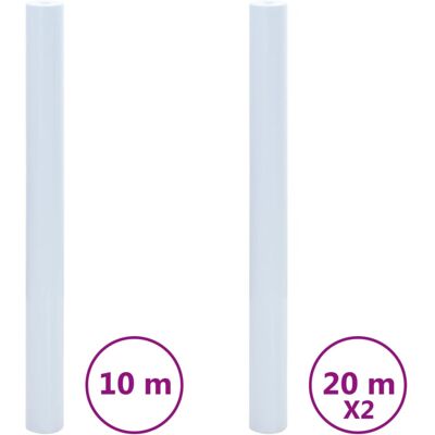 vidaXL White Window Film - Privacy & Frosted PVC 3 pcs vidaXL White Window Film - Privacy & Frosted PVC 3 pcs
