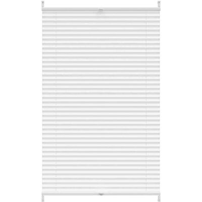 vidaXL White Pleated Window Blind - Sun and Privacy Protection vidaXL White Pleated Window Blind - Sun and Privacy Protection