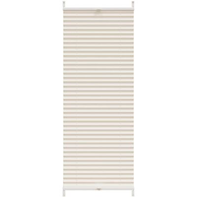 VidaXL Cream Pleated Window Blind - Window Blinds VidaXL Cream Pleated Window Blind - Window Blinds