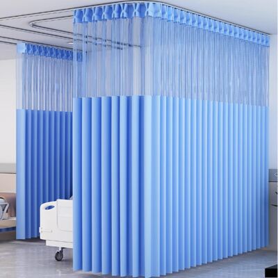 Unbranded Room Divider Privacy Cubicle Curtain 200cm, Hospital Clinic Privacy Screen with Unbranded Room Divider Privacy Cubicle Curtain 200cm, Hospital Clinic Privacy Screen with