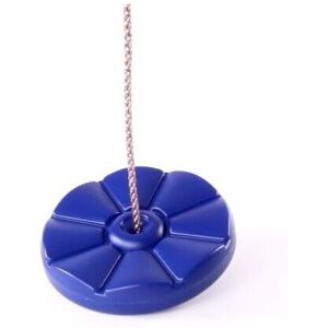 (Blue) Rebo Children's Button Swing Seat - Perfect for Swing Sets and Climbing F (Blue) Rebo Children's Button Swing Seat - Perfect for Swing Sets and Climbing F