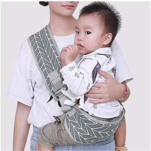 Unbranded (Grey Stripe) Adjustable Baby Sling Wrap Baby Carrier Soft Wrap Sling For Newbor Unbranded (Grey Stripe) Adjustable Baby Sling Wrap Baby Carrier Soft Wrap Sling For Newbor