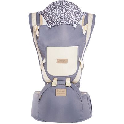 FLEMYE (Gray) Ergonomic Strong Breathable Adjustable Infant Newborn Baby Carrier Backpa FLEMYE (Gray) Ergonomic Strong Breathable Adjustable Infant Newborn Baby Carrier Backpa