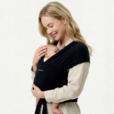 Momcozy Baby Wrap Carrier for 3.6-15kg, Easy to Wear Baby Sling Carriers from Ne Momcozy Baby Wrap Carrier for 3.6-15kg, Easy to Wear Baby Sling Carriers from Ne