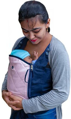 BEMPU Health Cotton KangaSling Premature Baby Carrier Wrap for Skin-to-Skin Care