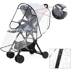 Unbranded Universal Buggy Pushchair Cover Stroller Pram Buggy Clear Raincover Unbranded Universal Buggy Pushchair Cover Stroller Pram Buggy Clear Raincover