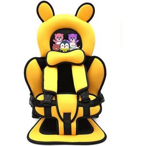 Unbranded (Yellow) Children's Car Seat,small Car Seat Simple Car Portable Safety Car Seat Unbranded (Yellow) Children's Car Seat,small Car Seat Simple Car Portable Safety Car Seat