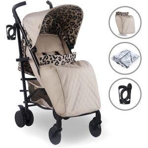 My Babiie MB51 Plus Stroller - Fawn Leopard, Lay-Flat Seat, Height-Adjustable Ha My Babiie MB51 Plus Stroller - Fawn Leopard, Lay-Flat Seat, Height-Adjustable Ha