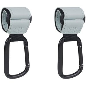 Maxpower (2pcs light blue) Carabiner Stroller Hooks Pushchair Hook Mommy-Bag Hanging Hook Maxpower (2pcs light blue) Carabiner Stroller Hooks Pushchair Hook Mommy-Bag Hanging Hook