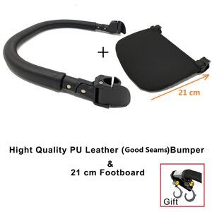 Maxpower (seam leather x board) MomTan Baby Stroller Accessories Armrest PU Leather Bumpe Maxpower (seam leather x board) MomTan Baby Stroller Accessories Armrest PU Leather Bumpe