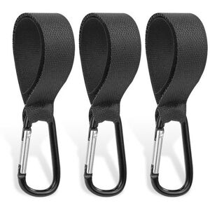 Maxpower (3pcs) Baby Stroller Hook Clip Aluminum Alloy Carabiner Cart Organizer Diaper Ba Maxpower (3pcs) Baby Stroller Hook Clip Aluminum Alloy Carabiner Cart Organizer Diaper Ba