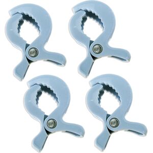 Maxpower (Light blue 4 psc) Baby Colorful Car Seat Accessories Plastic Pushchair Toy Clip Maxpower (Light blue 4 psc) Baby Colorful Car Seat Accessories Plastic Pushchair Toy Clip