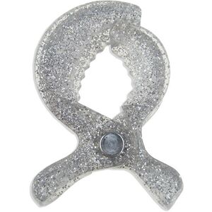 Maxpower (Silver 1 psc) Baby Colorful Car Seat Accessories Plastic Pushchair Toy Clip Pra Maxpower (Silver 1 psc) Baby Colorful Car Seat Accessories Plastic Pushchair Toy Clip Pra