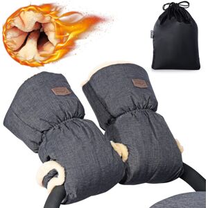 Orzbow Faux Sheepskin Gloves for Stroller Universal Winter Anti-Freeze Stroller Orzbow Faux Sheepskin Gloves for Stroller Universal Winter Anti-Freeze Stroller