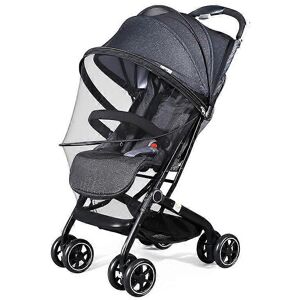 Unbranded (As show, One size) Black Universal Stroller Mosquito Net with Zipper,Breathable Unbranded (As show, One size) Black Universal Stroller Mosquito Net with Zipper,Breathable