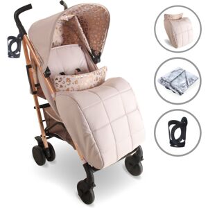 My Babiie MB51 Plus Stroller - Pink Leopard My Babiie MB51 Plus Stroller - Pink Leopard