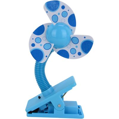 Unbranded (Blue) Portable Safety Clip-on USB Mini Fans ForBaby Pram Unbranded (Blue) Portable Safety Clip-on USB Mini Fans ForBaby Pram
