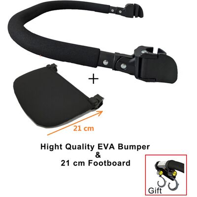 Maxpower (EVA x Board) MomTan Baby Stroller Accessories Armrest PU Leather Bumper Bar Han Maxpower (EVA x Board) MomTan Baby Stroller Accessories Armrest PU Leather Bumper Bar Han