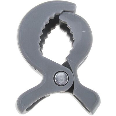 Maxpower (Gray 1 psc) Baby Colorful Car Seat Accessories Plastic Pushchair Toy Clip Pram Maxpower (Gray 1 psc) Baby Colorful Car Seat Accessories Plastic Pushchair Toy Clip Pram