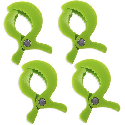 Maxpower (Green 4 psc) Baby Colorful Car Seat Accessories Plastic Pushchair Toy Clip Pram Maxpower (Green 4 psc) Baby Colorful Car Seat Accessories Plastic Pushchair Toy Clip Pram