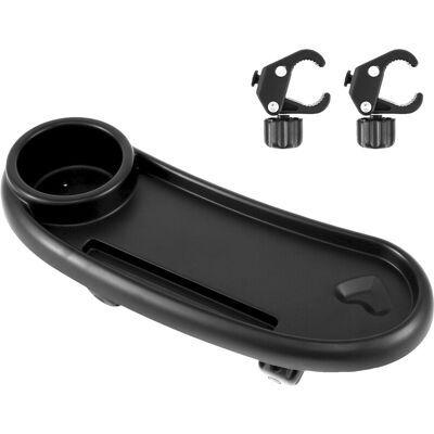 Maxpower (B) Stroller Snack Tray Removable Baby Stroller Food Tray With Cup Holder Stroll Maxpower (B) Stroller Snack Tray Removable Baby Stroller Food Tray With Cup Holder Stroll