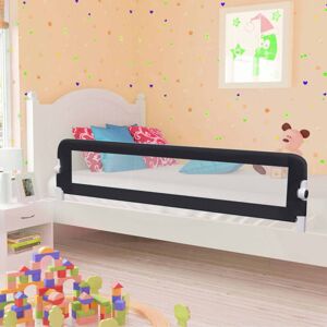 vidaXL Baby Bed Rail Grey 180x42cm Polyester - Baby Bed Rail vidaXL Baby Bed Rail Grey 180x42cm Polyester - Baby Bed Rail