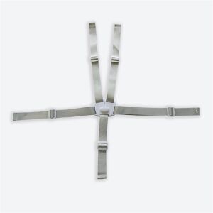 Maxpower (White buckle) Universal Baby High Chair Harness Baby 5-Point Harness Safety Bel Maxpower (White buckle) Universal Baby High Chair Harness Baby 5-Point Harness Safety Bel