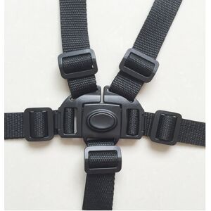 Maxpower (Black) Universal Baby 5 Point Harness Safe Belt Seat Belts for Stroller High Ch Maxpower (Black) Universal Baby 5 Point Harness Safe Belt Seat Belts for Stroller High Ch