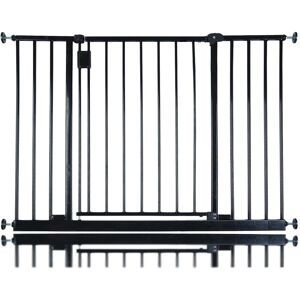 (Black, 103.2cm - 109.2cm) Safetots Extra Wide Hallway Baby Gate (Black, 103.2cm - 109.2cm) Safetots Extra Wide Hallway Baby Gate