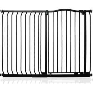 (Matt Black, 125cm - 134cm) Safetots Extra Tall Curved Top Gate (Matt Black, 125cm - 134cm) Safetots Extra Tall Curved Top Gate