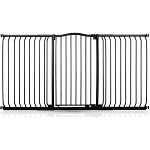 (Matt Black, 179cm - 188cm) Safetots Extra Tall Curved Top Gate (Matt Black, 179cm - 188cm) Safetots Extra Tall Curved Top Gate