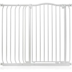(Matt White, 107cm - 116cm) Safetots Extra Tall Curved Top Gate (Matt White, 107cm - 116cm) Safetots Extra Tall Curved Top Gate