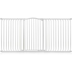 (Matt White, 188cm - 197cm) Safetots Extra Tall Curved Top Gate (Matt White, 188cm - 197cm) Safetots Extra Tall Curved Top Gate