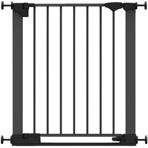 (Black, 68cm - 75cm) Safetots Safestep Baby Gate (Black, 68cm - 75cm) Safetots Safestep Baby Gate