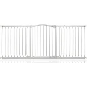 (Matt White, 179cm - 188cm) Safetots Curved Top Safety Gate (Matt White, 179cm - 188cm) Safetots Curved Top Safety Gate