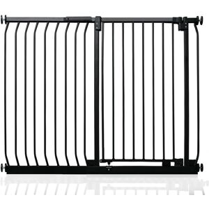 (Matt Black, 116cm - 125cm) Safetots Extra Tall Elite Safety Gate (Matt Black, 116cm - 125cm) Safetots Extra Tall Elite Safety Gate