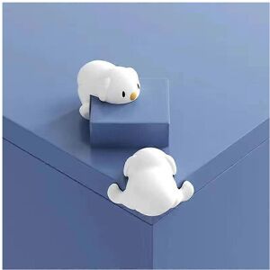 Unbranded (As show, One size) 8pcs White Baby Cartoon Safety Puppy Table Corner Protector Unbranded (As show, One size) 8pcs White Baby Cartoon Safety Puppy Table Corner Protector