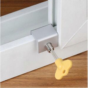 Unbranded (As show, One size) 2 Pack Sliding Window Locks with Key Sash Stopper Anti-Theft Unbranded (As show, One size) 2 Pack Sliding Window Locks with Key Sash Stopper Anti-Theft