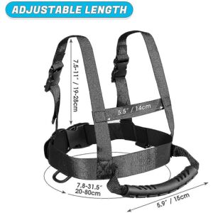Unbranded (As show, One size) Kids Ski and Snowboard Training Harness w/ Detachable Leash Unbranded (As show, One size) Kids Ski and Snowboard Training Harness w/ Detachable Leash